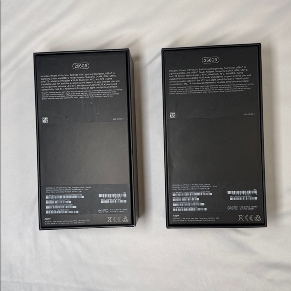 Apple iPhone 11 Pro in Forest Green and Champagne - (Box Only) - Picture 2 of 3